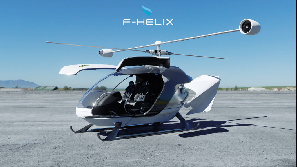 Your Dream Helicopter Is A Reality Now F Helix Electric Helicopter