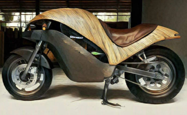 Bamboo Electric Bike from BanattiThe Green Falcon