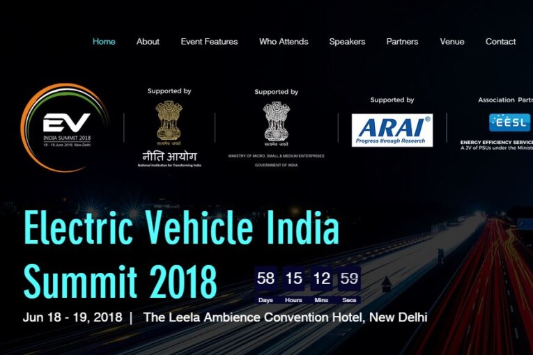 Event of the Decade:Electric Vehicle India Summit 2018