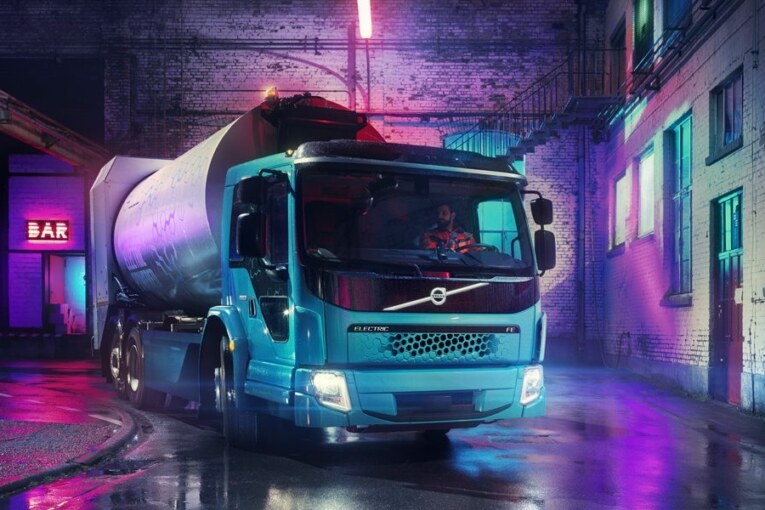 The World’s First Electric Garbage Truck From Volvo