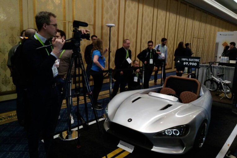 Boat Shaped Electric Car-AMPERE ROADSTER USA