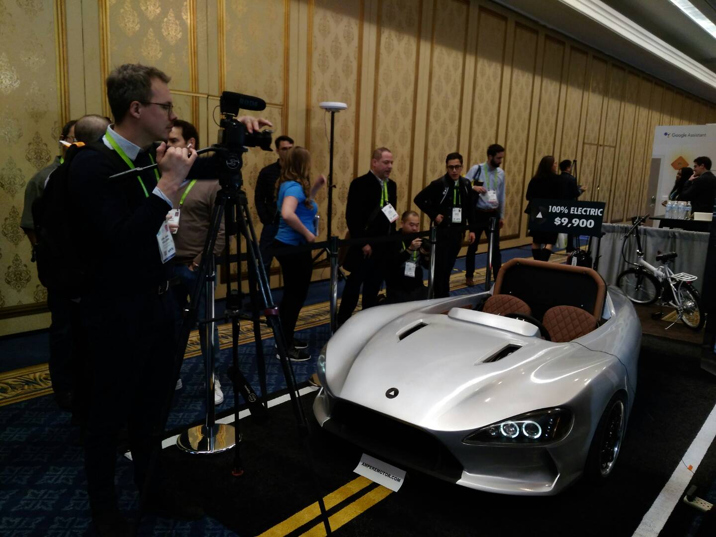 Boat Shaped Electric Car-AMPERE ROADSTER USA 1