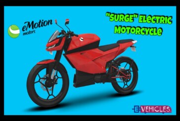 SURGE Electric Motorcycle From Emotion Motors