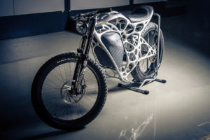 World's first 3D Printed Electric Motorcycle