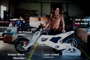 Skart CrossFitt-The Laser Cut Electric Motorcycle