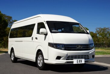 SEA E4V-Electric Delivery Van with 200km Range