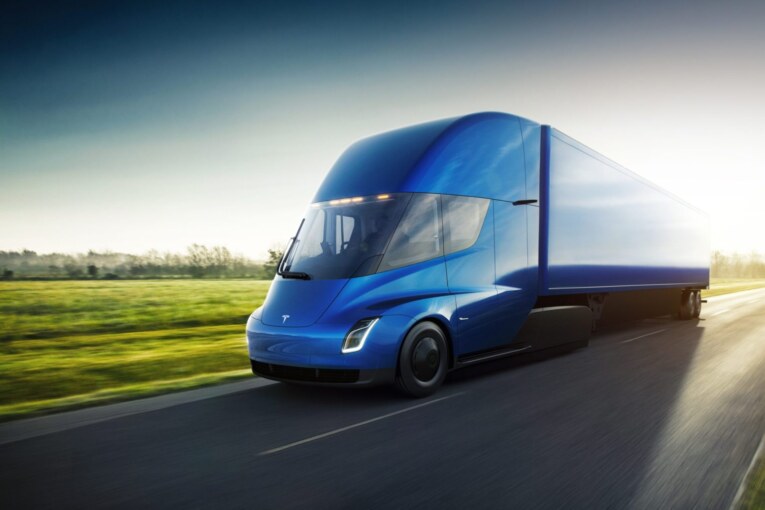 tesla semi electric truck