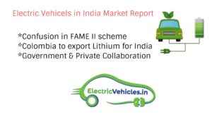 Electric Vehicles in India Market Report