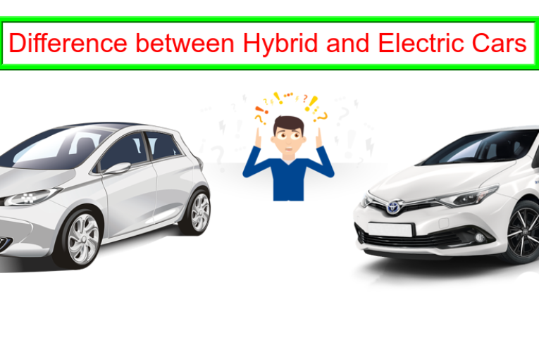 Difference between Hybrid and Electric Cars India's best electric