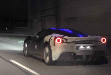 Ferrari Hybrid Car Spotted on German Streets