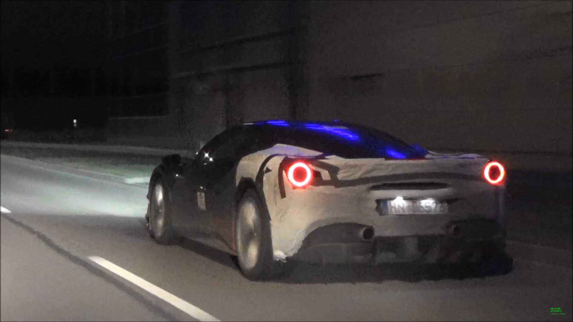 Ferrari Hybrid Car SPOTTED