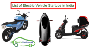 electric vehicle startups in india