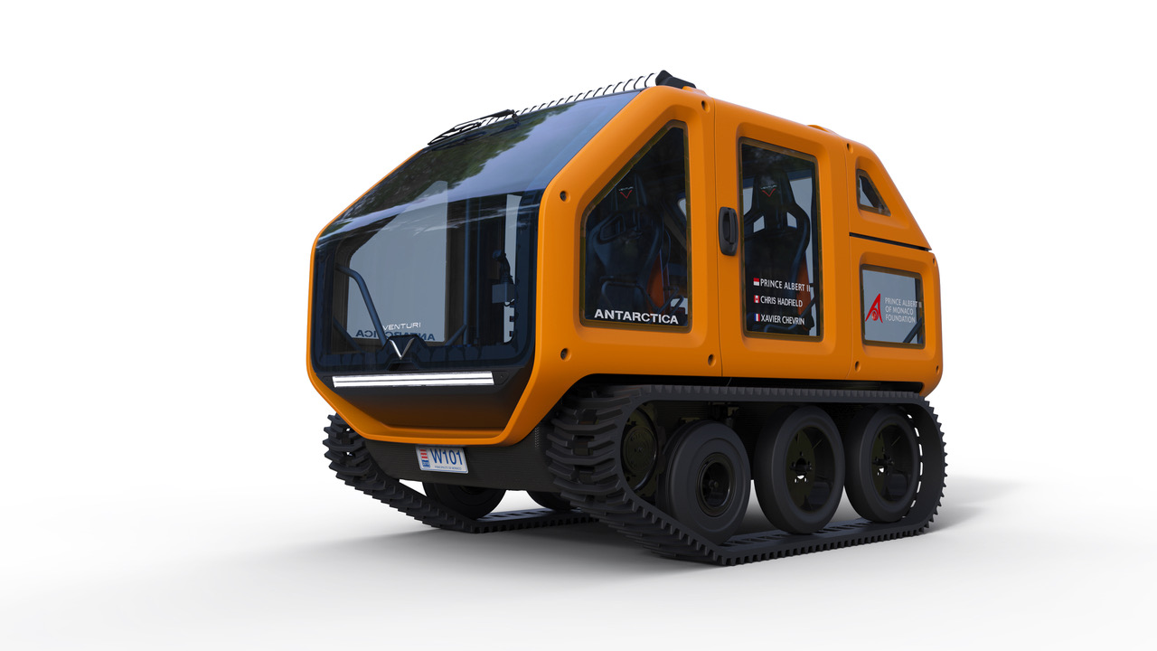First Electric Polar Exploration Vehicle