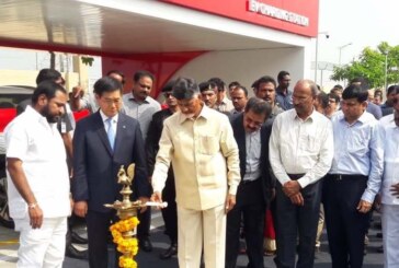 Kia Motors In Andhra pradesh Begins Trial Of SUV At Plant