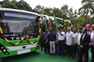 Telangana Luxury Electric Buses
