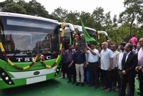 Telangana Luxury Electric Buses