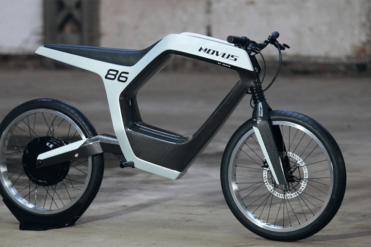 Novus electric motorcycle