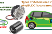 Types of Motors used in EVs and why BLDC Motors are widely used