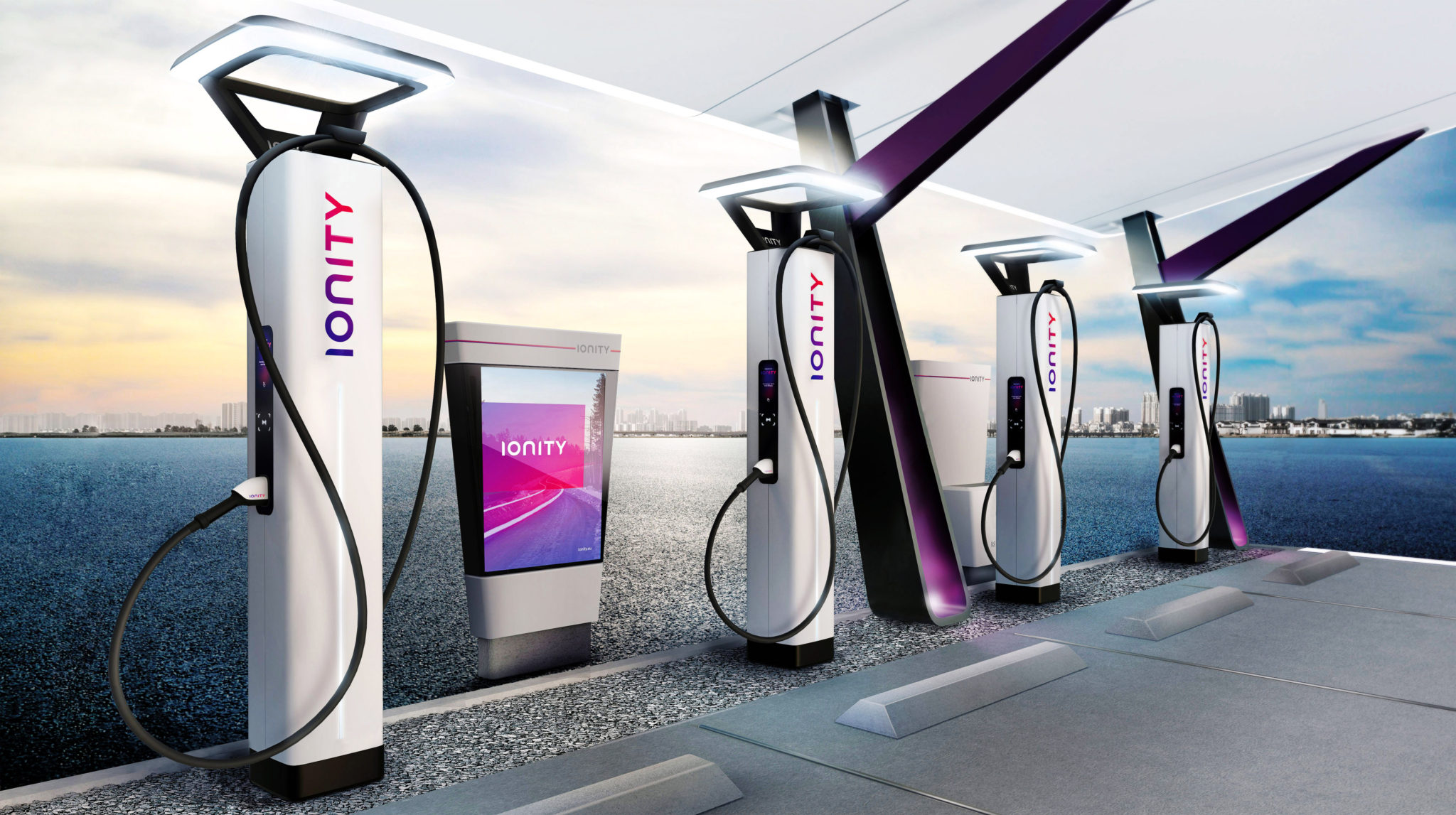 Ionity EV charging stations