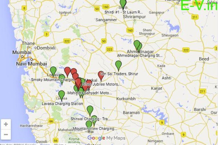 EV charging stations mobile apps in India