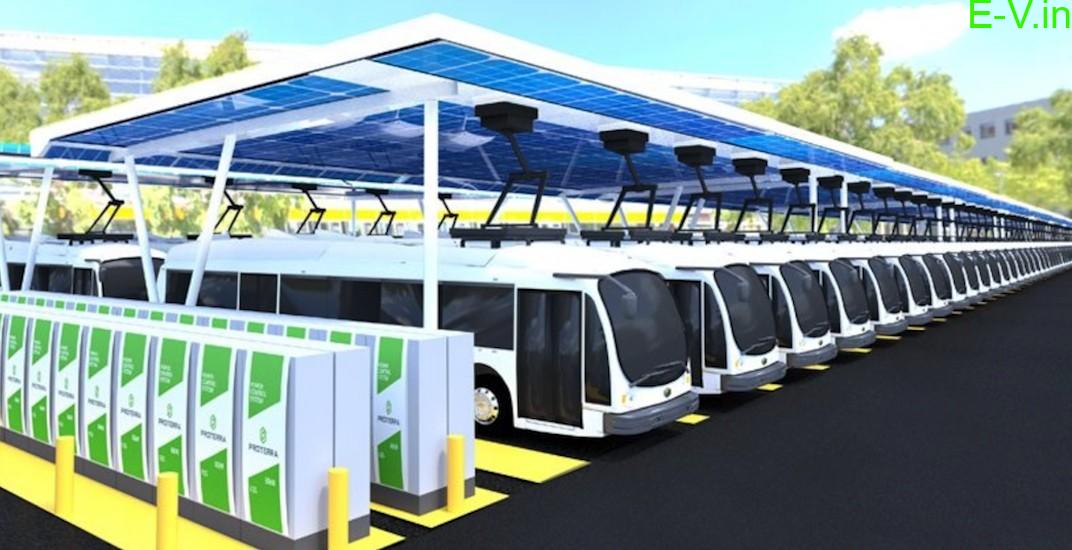 80 electric buses