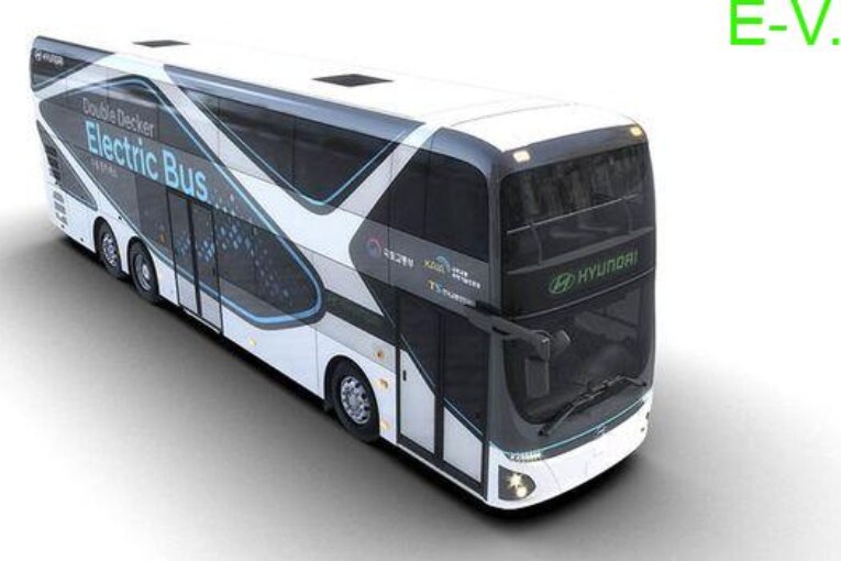 Hyundai unveiled electric double-decker bus
