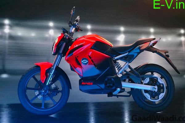Revolt RV400-India's First Electric Motorcycle