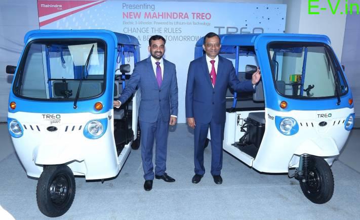 Electric three-wheelers sales