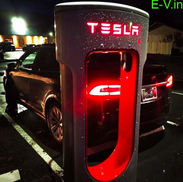 Tesla's new Supercharger V3