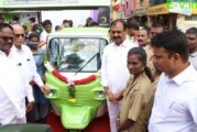 EV charging, swap stations & e-Autos fleet in Tirupati launched by Amara Raja