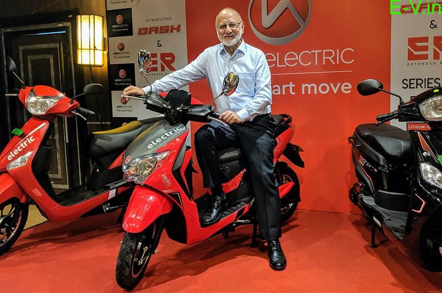 Hero electric scooter Dash