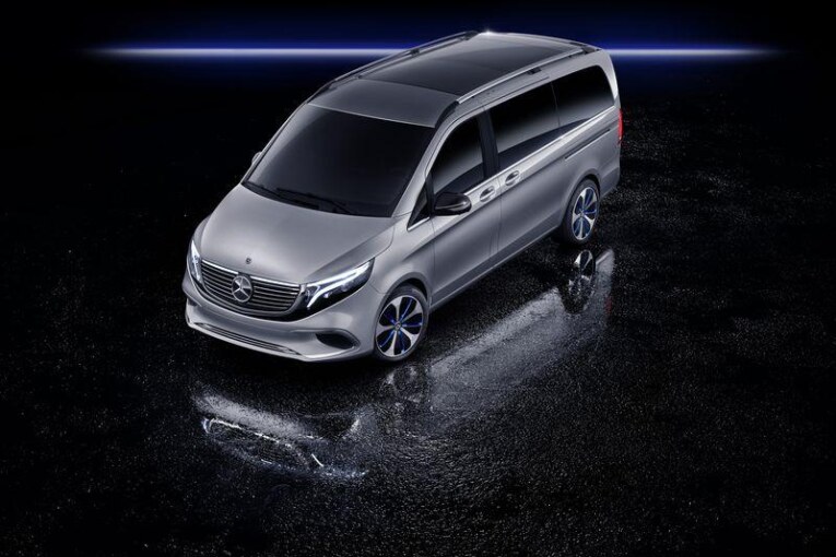 Mercedes Benz debuting its EQV Electric Van