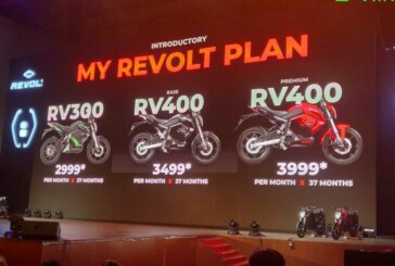 Revolt RV400 electric motorcycle launched in India price revealed
