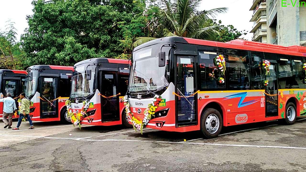 Shiv Sena Introduced 10 New Electric Buses on Monday