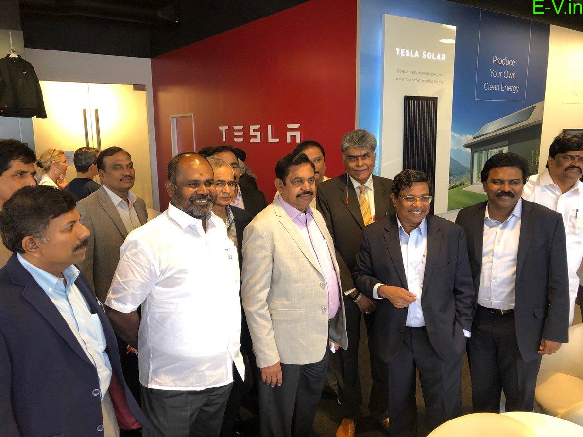 Tamil Nadu Chief Minister Invites Tesla to India