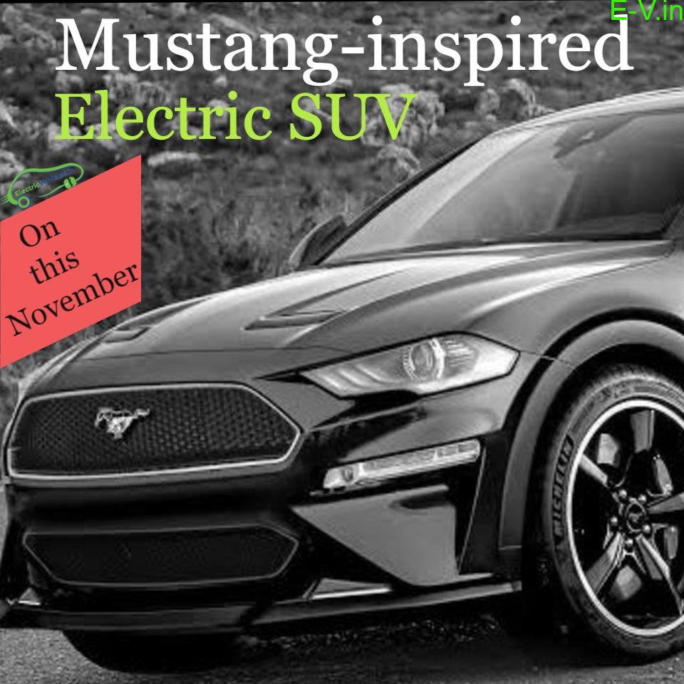 Ford Unveils ‘mustang Inspired Electric Suv In November Indias Best