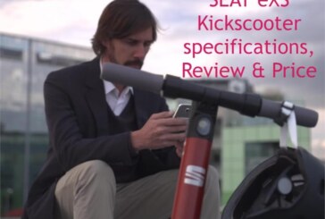 SEAT eXS Kickscooter specifications, Review & Price