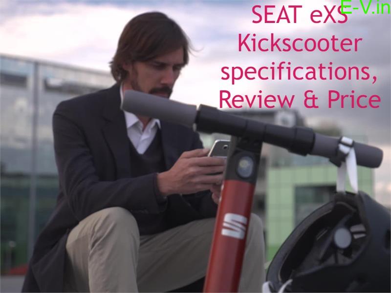 SEAT eXS Kickscooter specifications