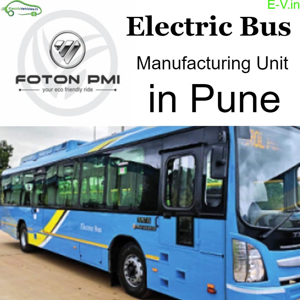 electric bus manufacturing unit in Pune