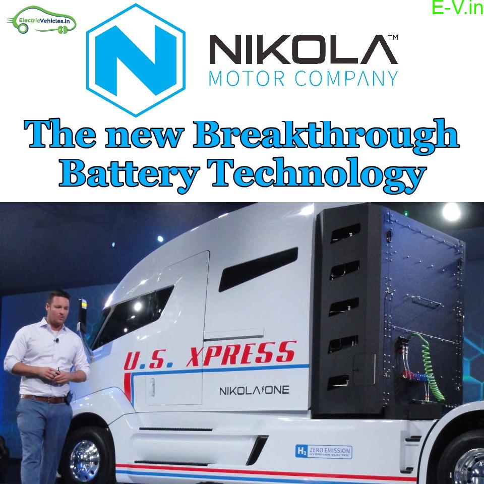 Nikola to unveil new prototype battery