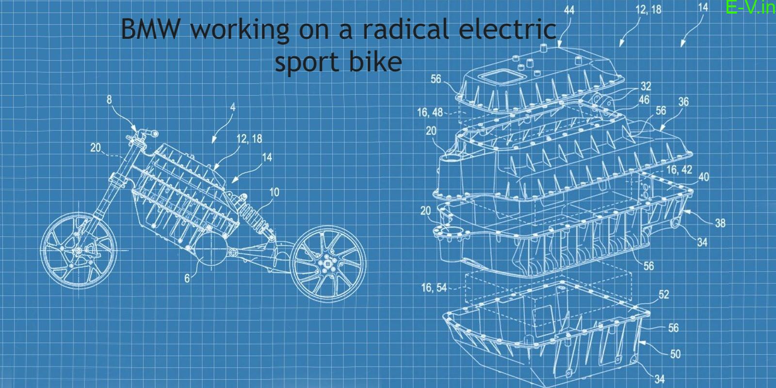 BMW working on a radical electric sport bike