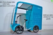 World’s first eCargo bike with fully temperature-controlled