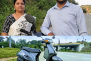 Mr. & Mrs. Winnie Karunakaran and their Electric Conversion Kit