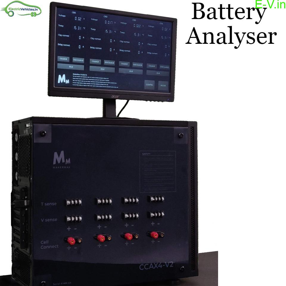 CCAX4 Battery Analyser: a boon to EV manufacturers