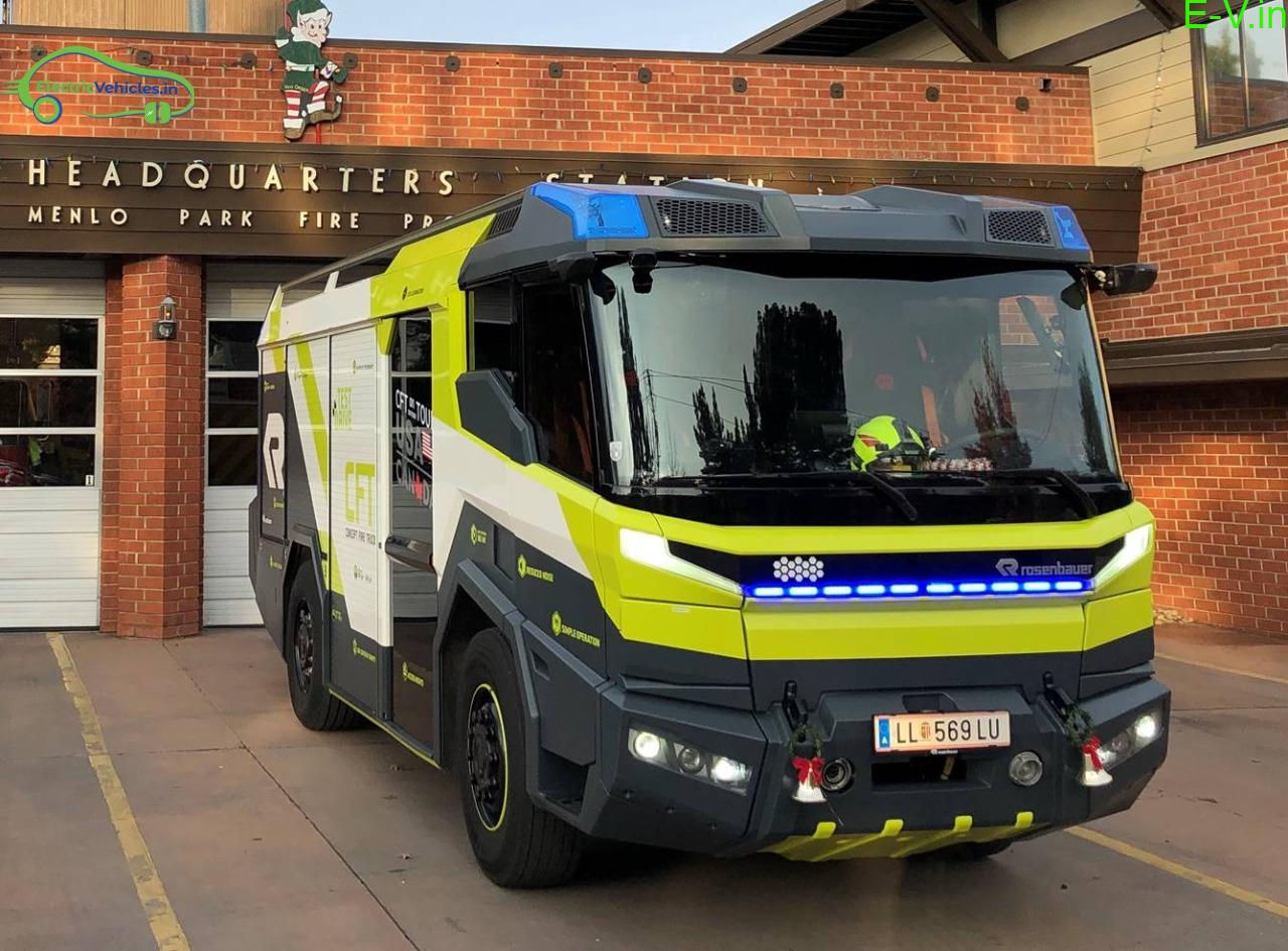 World's First Electric Fire Engine