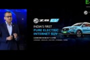 MG ZS EV launched today know price, features & specifications