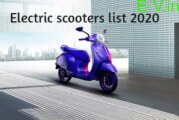 Upcoming electric scooters list 2020