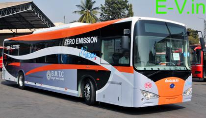 BMTC invited bids to procure 90 electric buses