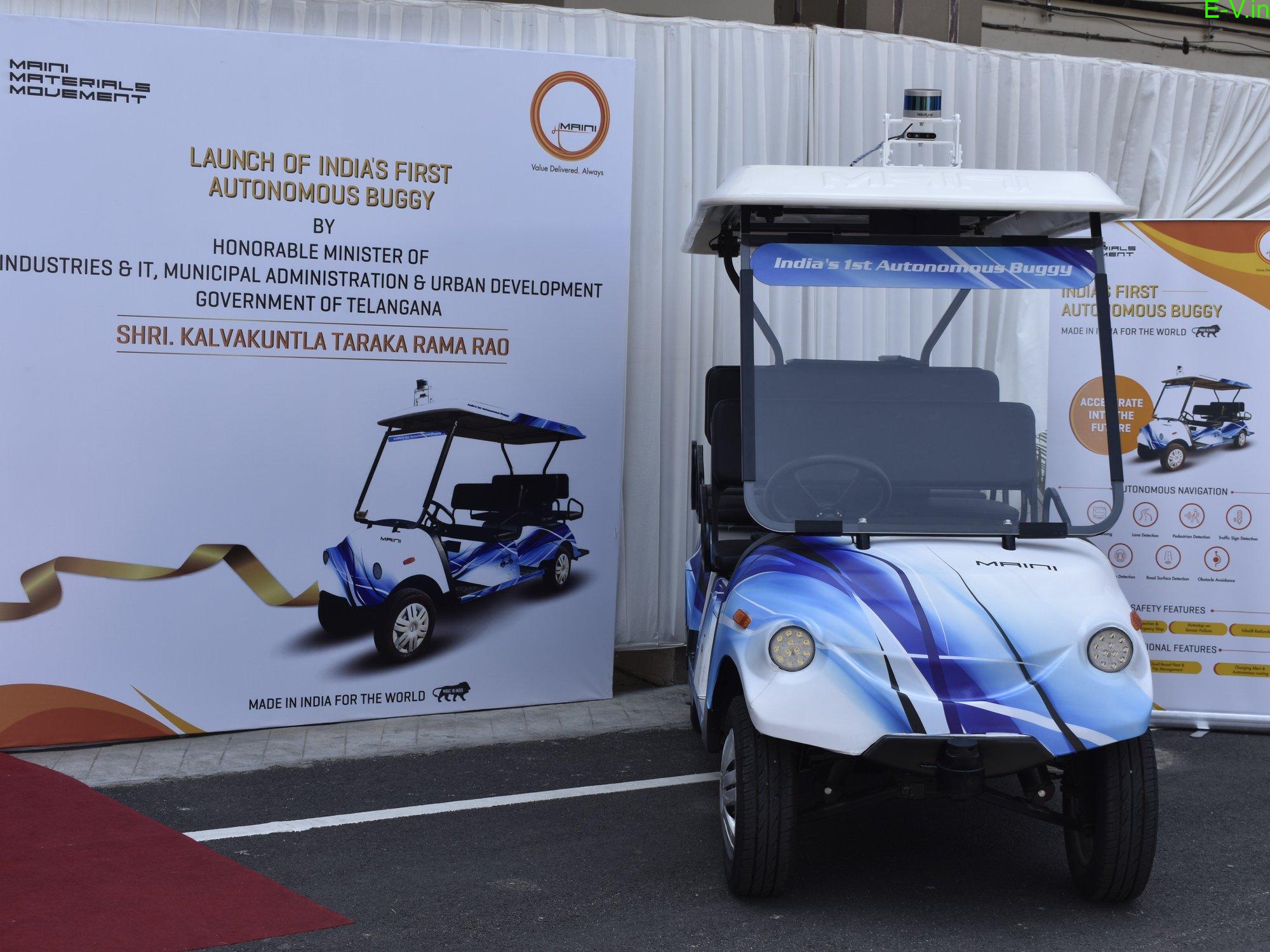 India's first autonomous buggy