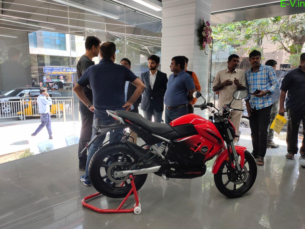 Revolt RV400 launched in Hyderabad